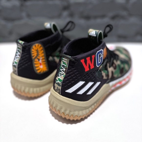 A Bathing Ape x Dame 4 \'Green Camo\' main image 4